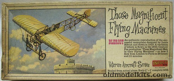 Inpact 1/48 1910 Bleriot, P101 plastic model kit